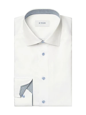 Slim-Fit Geometric Shirt