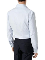 Slim-Fit Striped Twill Shirt