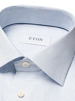 Slim-Fit Striped Twill Shirt