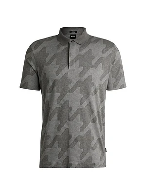 Mercerized Cotton Slim Fit Polo Shirt