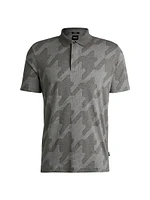 Mercerized Cotton Slim Fit Polo Shirt