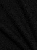 Tina Wool Short-Sleeve Sweater