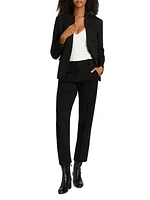 Lucy Ponte Twill Blazer