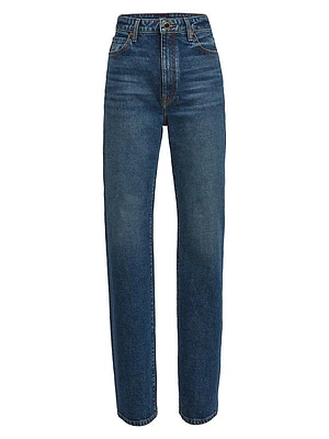 Danielle High-Rise Straight-Leg Jeans