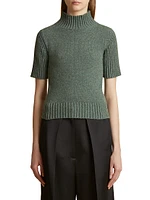 Talvi Cashmere Mock Turtleneck Sweater