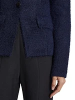 Aeson Knit Button-Front Jacket