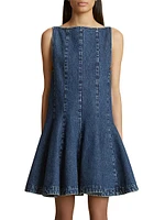 Mags Denim Sleeveless Minidress