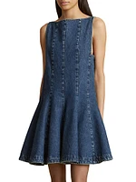 Mags Denim Sleeveless Minidress