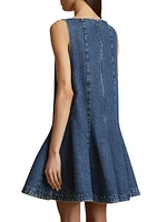 Mags Denim Sleeveless Minidress