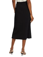 Waldforf Scuba Crepe Midi-Skirt