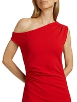 Gio One-Shoulder Midi-Dress