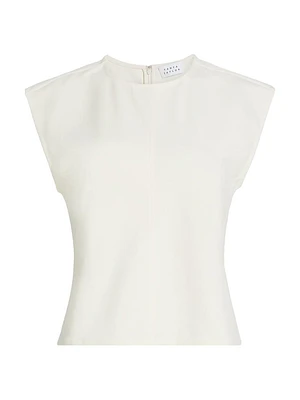 Rosalind Scuba Crepe Top