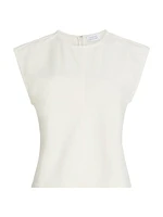 Rosalind Scuba Crepe Top