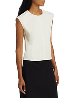 Rosalind Scuba Crepe Top