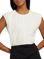 Rosalind Scuba Crepe Top