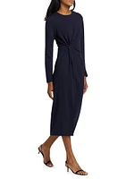 Robinette Scuba Crepe Midi-Dress