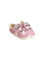 Baby Girl's, Little Girl's & Old School Glitter Star Sneakers