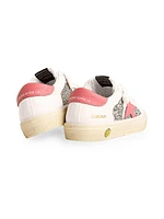 Baby Girl's, Little Girl's & May School Glitter Platform Sneakers