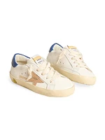 Baby Boy's, Little Boy's & Super-Star Leather Low-Top Sneakers