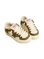 Baby Boy's, Little Boy's & May School Suede Star Platform Sneakers