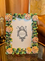 Lantana Floral Crystal Frame