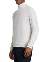 Virgin-Wool Turtleneck Sweater