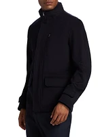 Virgin Wool-Cashmere Field Jacket