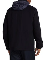 Virgin Wool-Cashmere Field Jacket