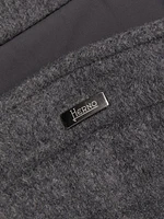 Virgin Wool-Cashmere Hooded Parka