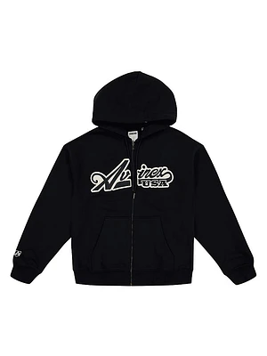 Script Logo Cotton Hoodie