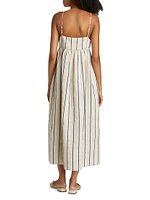 Cove Linen-Blend Maxi Dress