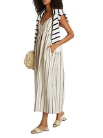 Cove Linen-Blend Maxi Dress