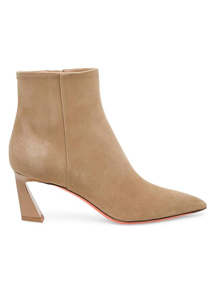 Suede 65MM Ankle Booties