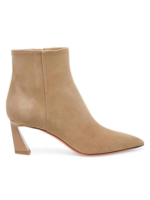 Suede 65MM Ankle Booties