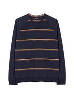 Striped Cotton Pajama Top