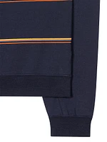 Striped Cotton Pajama Top