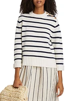 Grace Striped Cashmere Sweater