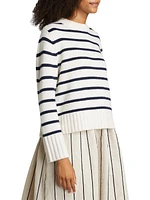 Grace Striped Cashmere Sweater