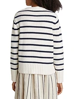 Grace Striped Cashmere Sweater