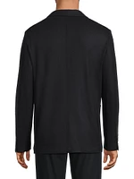 Wool Single-Breasted Blazer