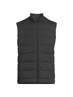 Merino Knit Full-Zip Vest