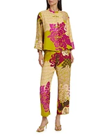 Rimini Mandarin Floral Pajamas