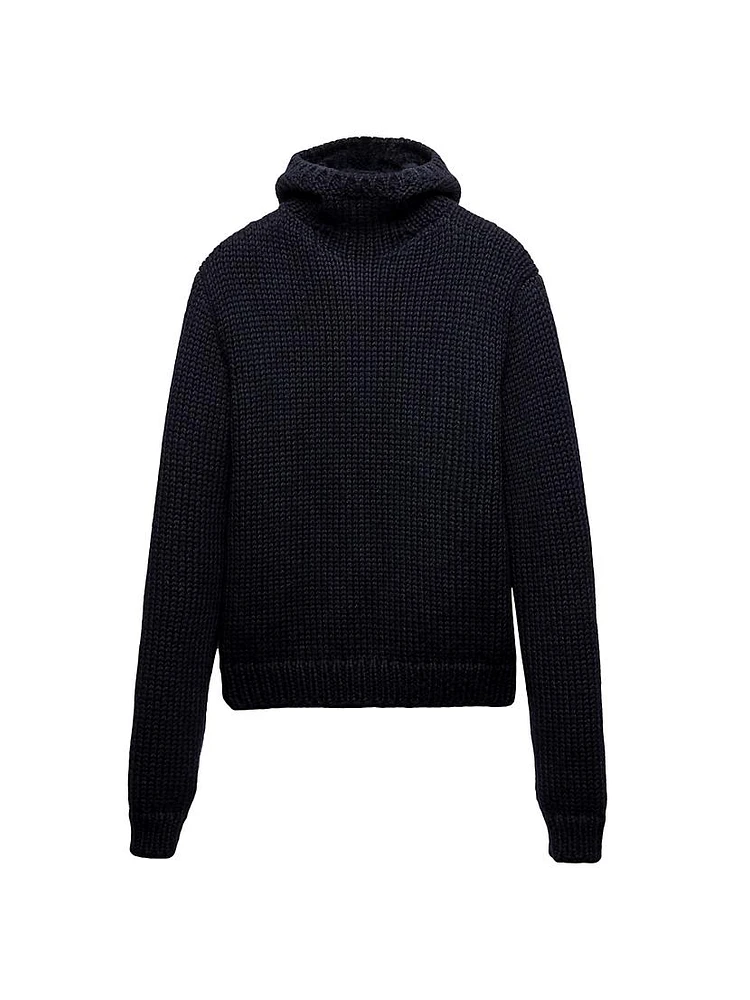 Wool Hooded Sweater