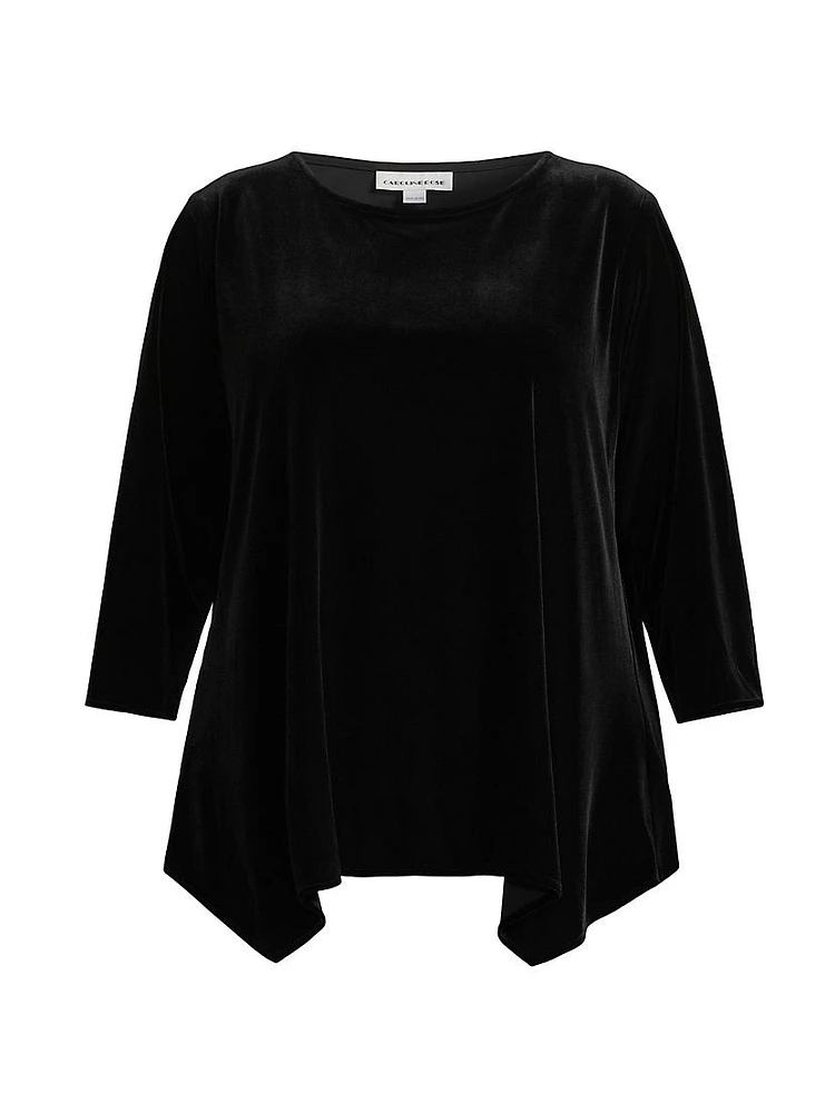 Pop Velvet Top