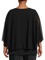 Georgette Capelet Top