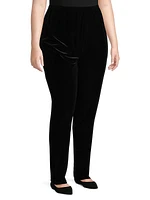 Stretch Velvet Leggings