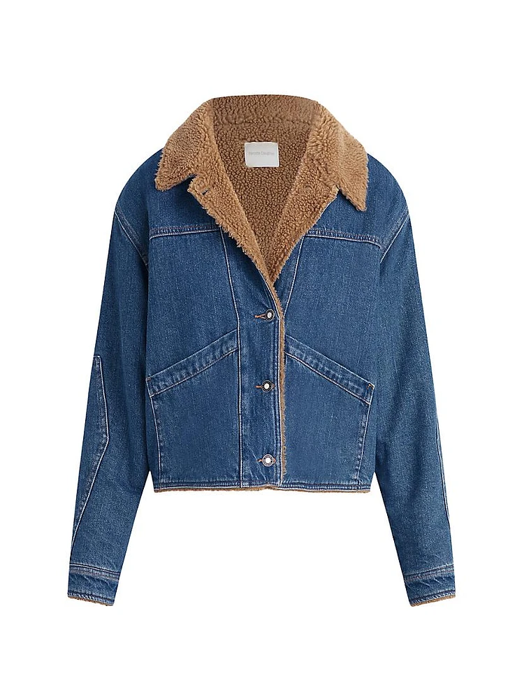 Bridget Denim Cropped Jacket