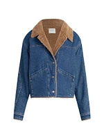 Bridget Denim Cropped Jacket