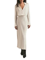 Take Me Seriously Long-Sleeve Maxi Dress