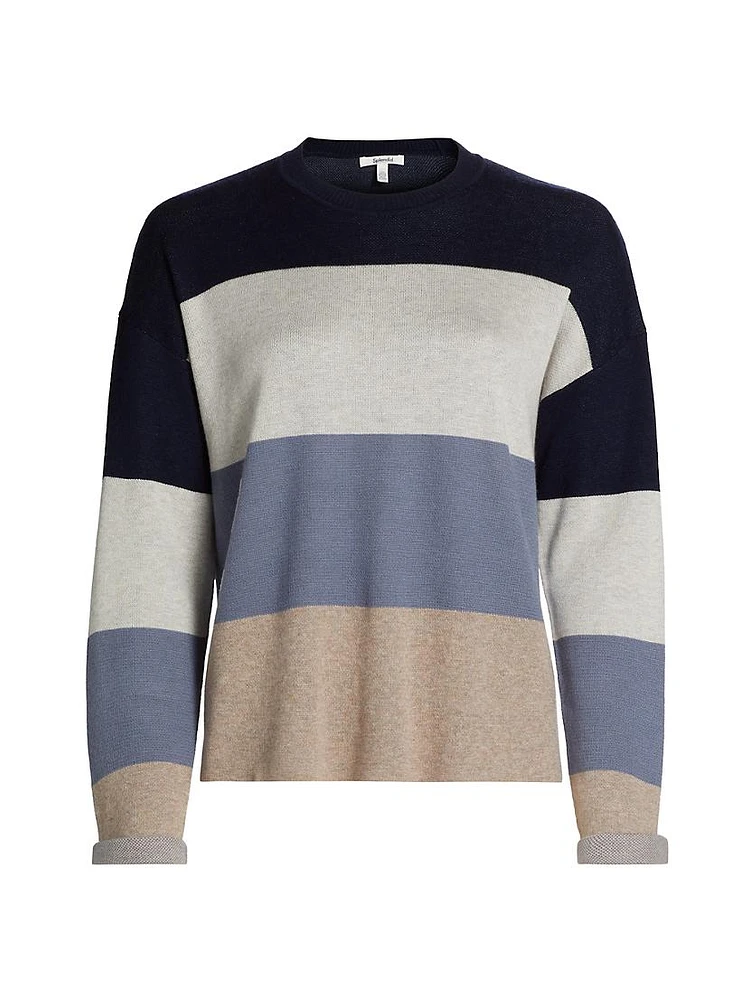 Georgie Striped Crewneck Sweater